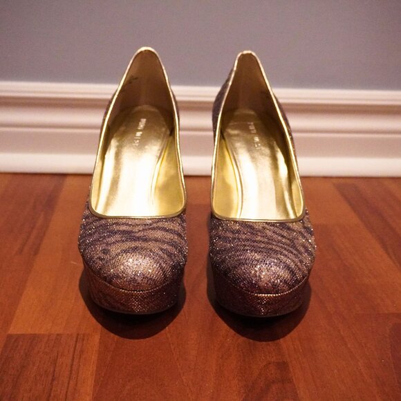 Colourful Sparkly Pumps by Nine West - Picture 1 of 4